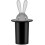 Magic Bunny  - Design Toothpick Holder In Thermoplastic Resin, Black 1