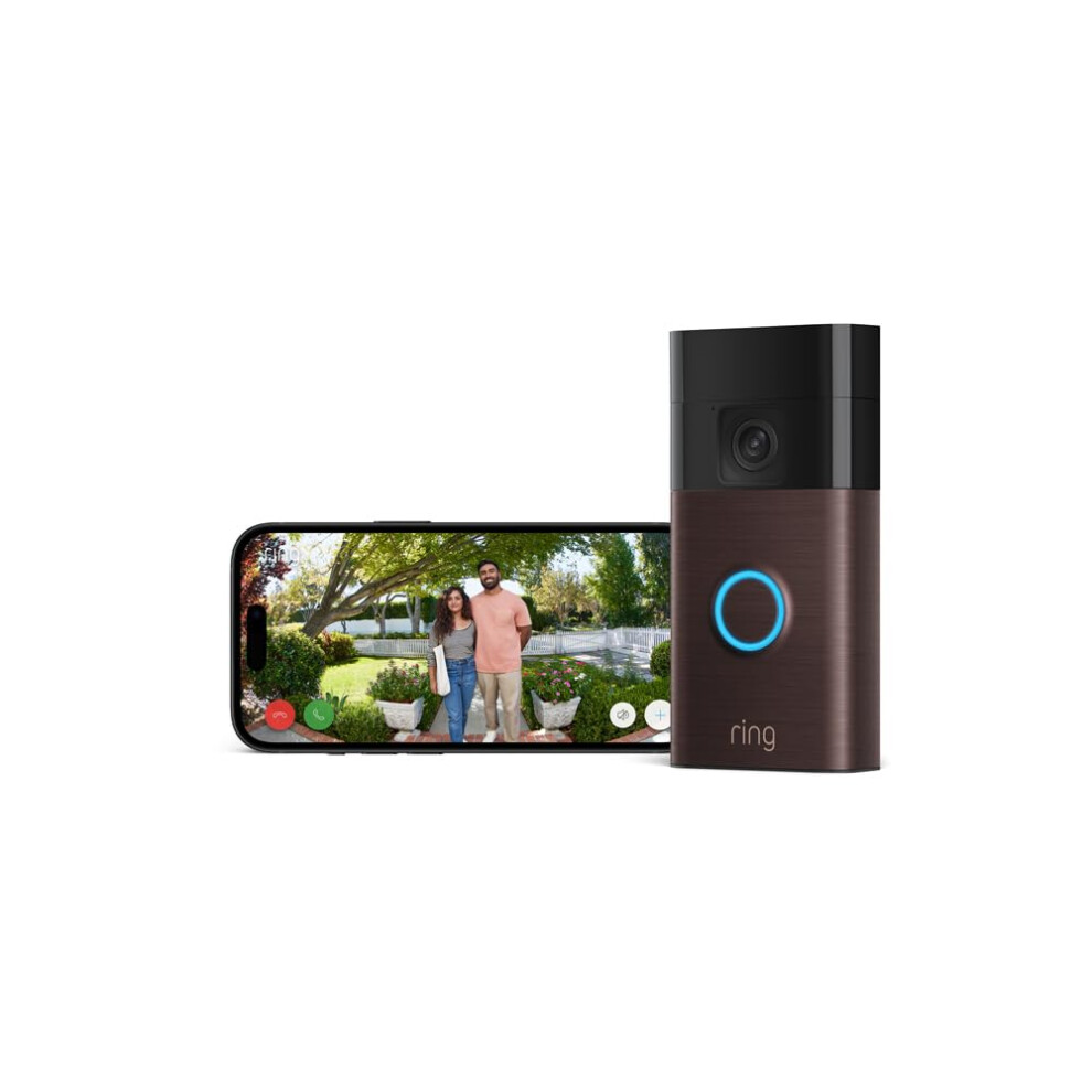 Ring HD Video Battery Doorbell (2024) - Bronze