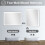 (800*600mm) LED Mirror with Bluetooth, Shaver Socket, Anti-fog 9
