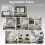 (800*600mm) LED Mirror with Bluetooth, Shaver Socket, Anti-fog 15