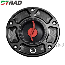 (Black Red-Type-S) Motorcycle Fuel Tank Cap For Aprilia Tuono V4 Rsv4 Rr Rf 1100 Factory 2015-2021 Accessories Quick Release Gas Fuel Tank Cover