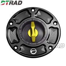 (Gold-Type-I) Motorcycle Fuel Tank Cap For Aprilia Tuono V4 Rsv4 Rr Rf 1100 Factory 2015-2021 Accessories Quick Release Gas Fuel Tank Cover