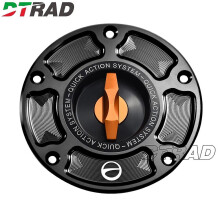 (Orange-Type-I) Motorcycle Fuel Tank Cap For Aprilia Tuono V4 Rsv4 Rr Rf 1100 Factory 2015-2021 Accessories Quick Release Gas Fuel Tank Cover