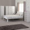 Seconique Monaco 4ft Small Double Bed Low Foot End White 10