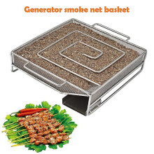 Cold Smoke Generator Bbq Barbecue Grill Cooking Tool Smoker Mini Generator Box