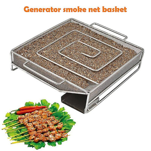 Cold Smoke Generator Bbq Barbecue Grill Cooking Tool Smoker Mini Generator Box 2