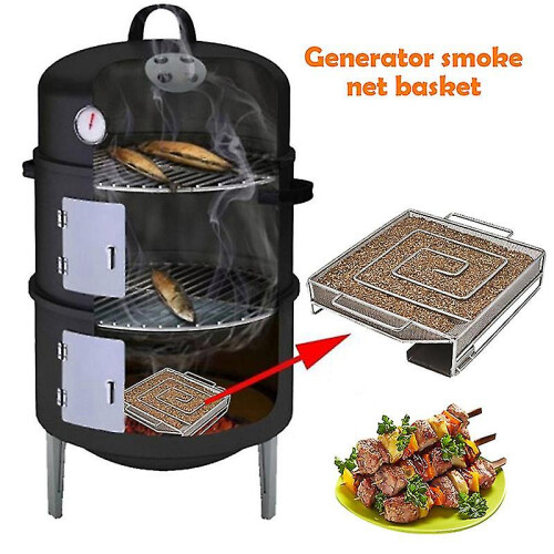 Cold Smoke Generator Bbq Barbecue Grill Cooking Tool Smoker Mini Generator Box 1
