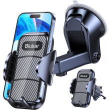 Blukar Car Phone Holder, Adjustable Car Phone Mount Crad