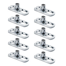 (Style8 v 1.6x2mm) 10pcs/lot G23 Titanium Micro Dermal Piercings Set Dermal Anchor Base Skinner Diver Dermal Base Sexy Body Piercings Jewelry 14g