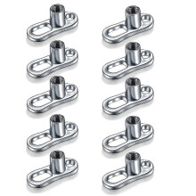 (Style5 v 1.6x2mm) 10pcs/lot G23 Titanium Micro Dermal Piercings Set Dermal Anchor Base Skinner Diver Dermal Base Sexy Body Piercings Jewelry 14g