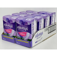 Always Discreet Incontinence Pads for Women, Normal Absorbency, 96 Pads, Odor Control