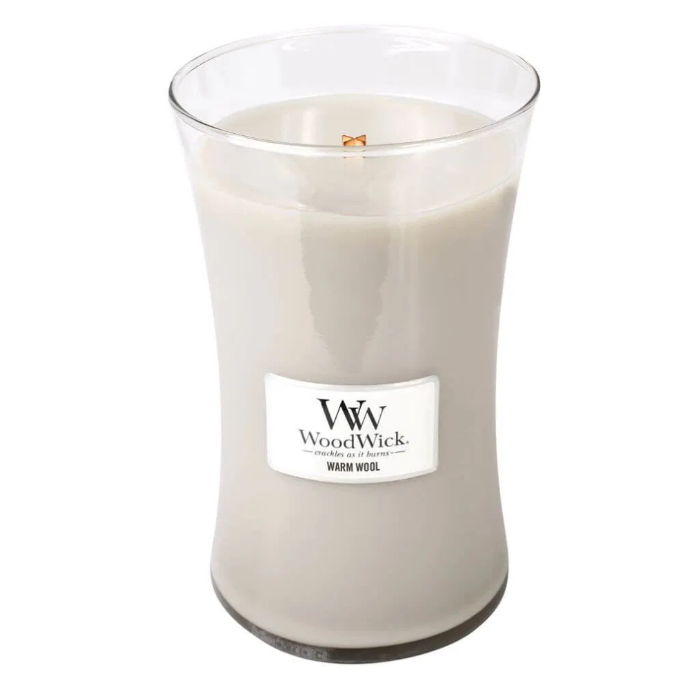 WoodWick - Warm Wool Large Hourglass