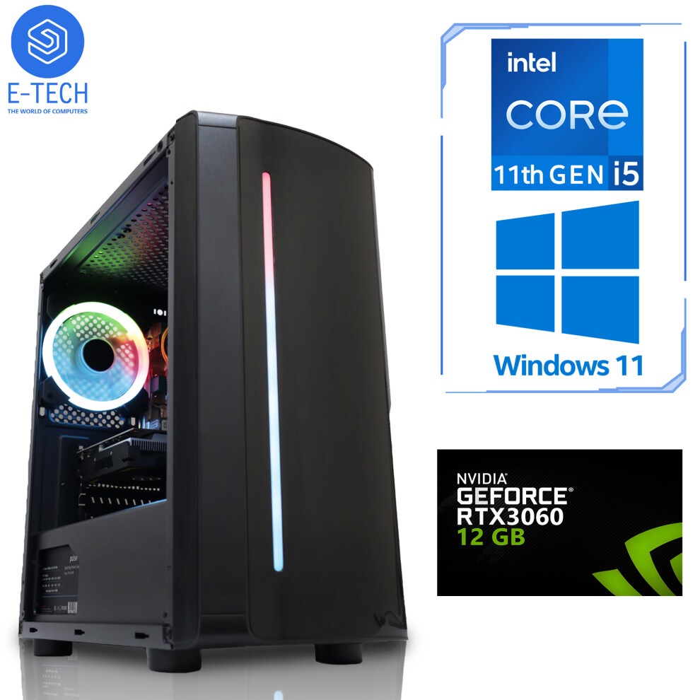 Gaming PC Intel i5 11400F 32GB DDR4 12GB RTX 3060 1TB M.2 Wins11-image-OPC-PFRHZ28-NEW