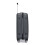 (Grey) 20+24 inch 2Pcs Striped ABS Hard Shell Suitcase 13