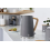 Swan Swan Nordic Kettle, 2 Slice Toaster, Bread Bin & Canisters Set (Grey) 8