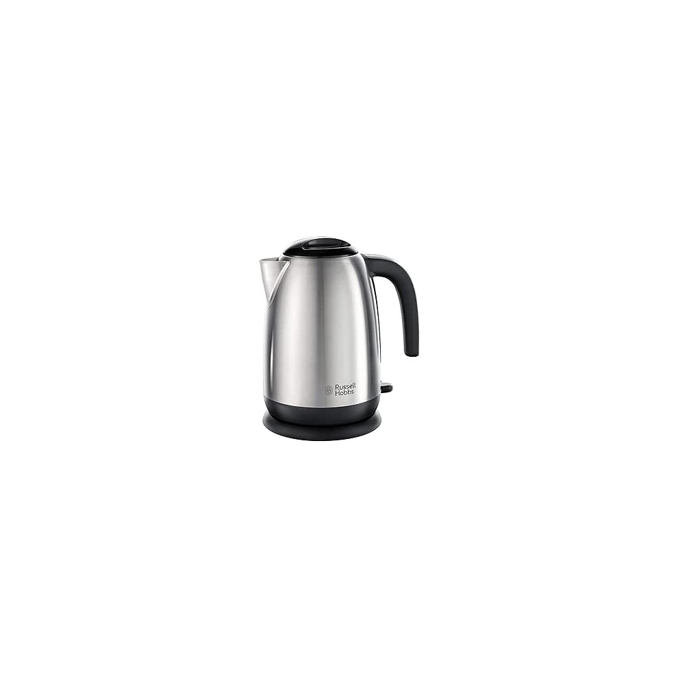 Russell Hobbs Adventure Kettle with Black Handle Steel 23911 (Silver)