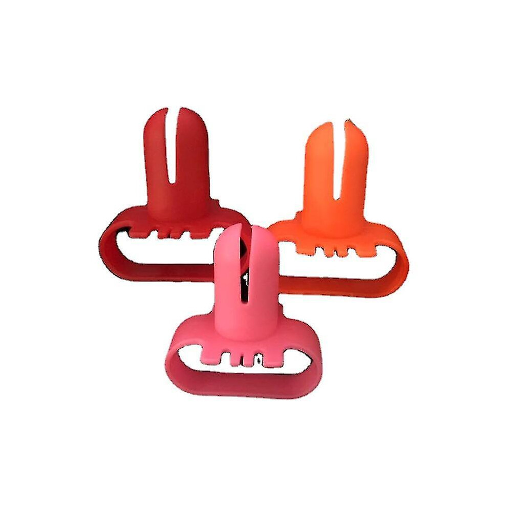 Wedding Supplies Quick Balloons Knotter Knot Tying Balloon Tie Party Tools. (Rot+Gelb+Rosa3StüCk)-image