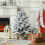 Homcom HOMCOM 3ft Artificial Christmas Tree with LED Light, Concrete Base 8