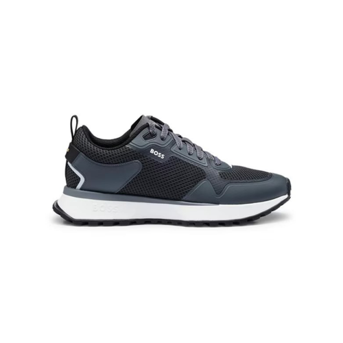 Hugo Boss (UK 9) Hugo Boss Jonah_Runn_Meth Open Grey