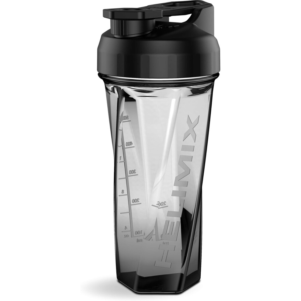 Helimix 2.0 Vortex Blender Shaker Bottle Upto 828 ml No Blending Ball Workout Whey Protein Drink Shaker Cup | Mixes Cocktails Smoothies Shakes
