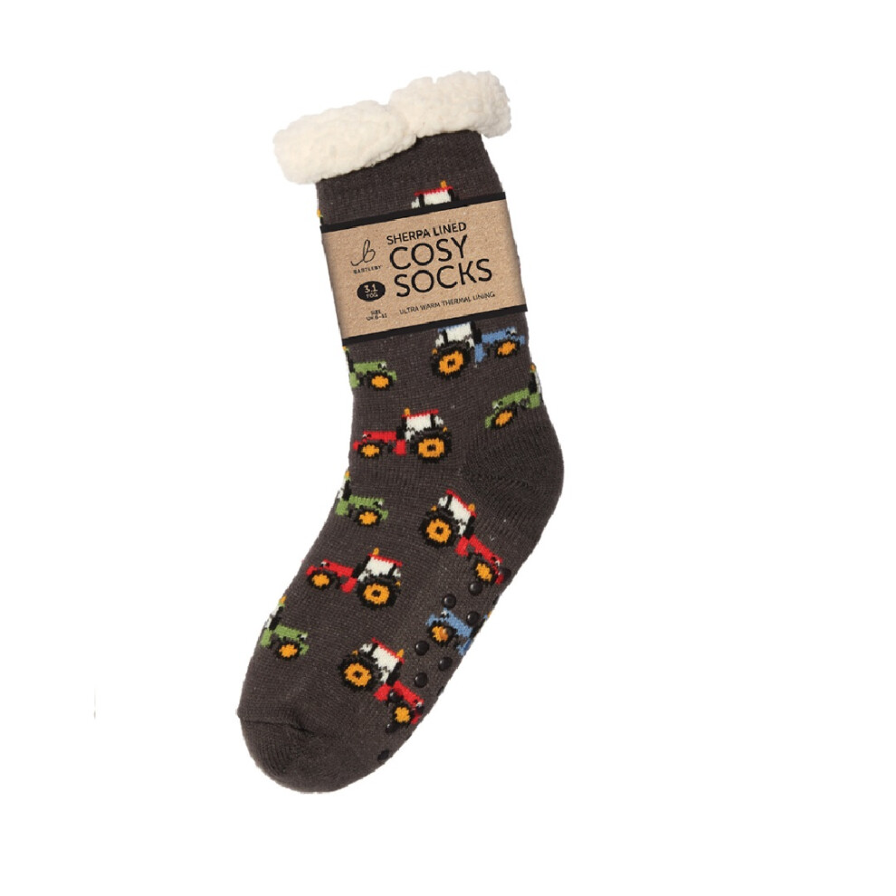 Bartleby Mens Sherpa Socks - Modern Tractor Design