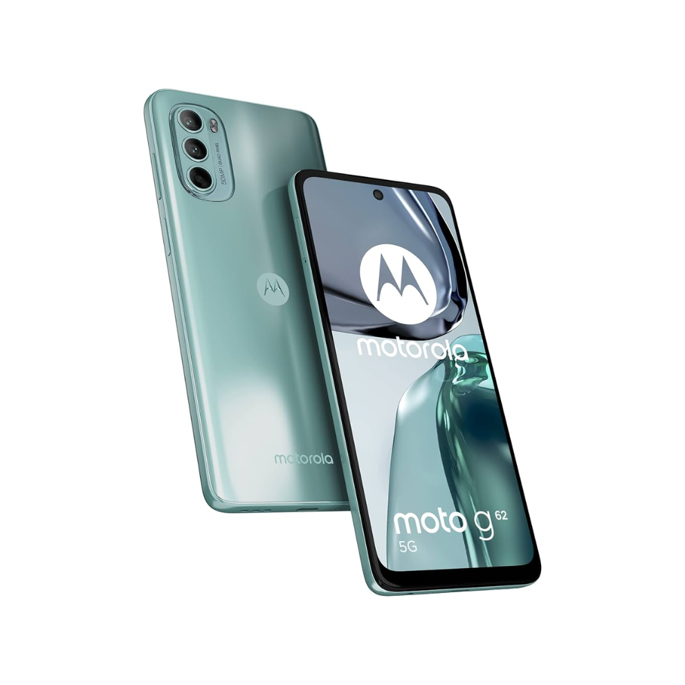 Motorola Moto G62 5G-64Gb Frosted Unlocked - Very Good Condition Blue