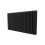 NES Home Traditional Radiator 600 X 1145 mm Horizontal Triple Column Matte Black 3