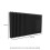 NES Home Traditional Radiator 600 X 1145 mm Horizontal Triple Column Matte Black 4