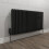NES Home Traditional Radiator 600 X 1145 mm Horizontal Triple Column Matte Black 1