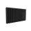 NES Home Traditional Radiator 600 X 1145 mm Horizontal Triple Column Matte Black 2