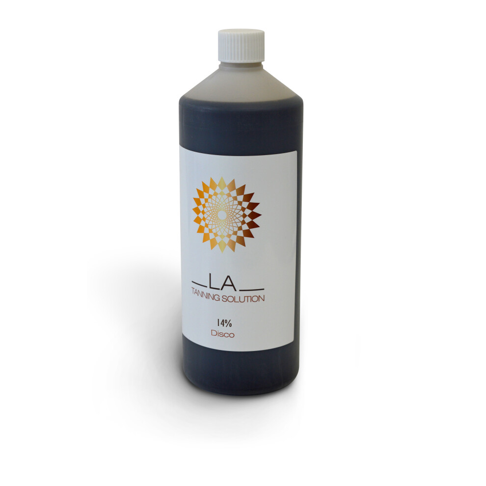 LA Tan Disco 14% (Dark) LTR Spray Tanning Solution- AWARD WINNING!