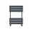 NES Home Nes Home 650 x 400mm Flat Panel Heated Towel Rail Radiator Anthracite 2