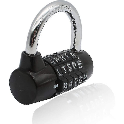 Combination Padlock, Code Padlock Combination Padlock Waterproof And Rustproof Lock(5 Letter Padlock) 2