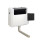 NES Home Nes Home Concealed Cistern Dual Flush Side Inlet Round Button Matte Black 1