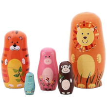 Russian Dolls Nesting Dolls Maette Gift Souvenirs Pack Of 5