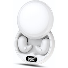 Noise cancelling Bluetooth earphones for sleep, bone conduction wireless mini invisible side sleeping, painless for both male and female