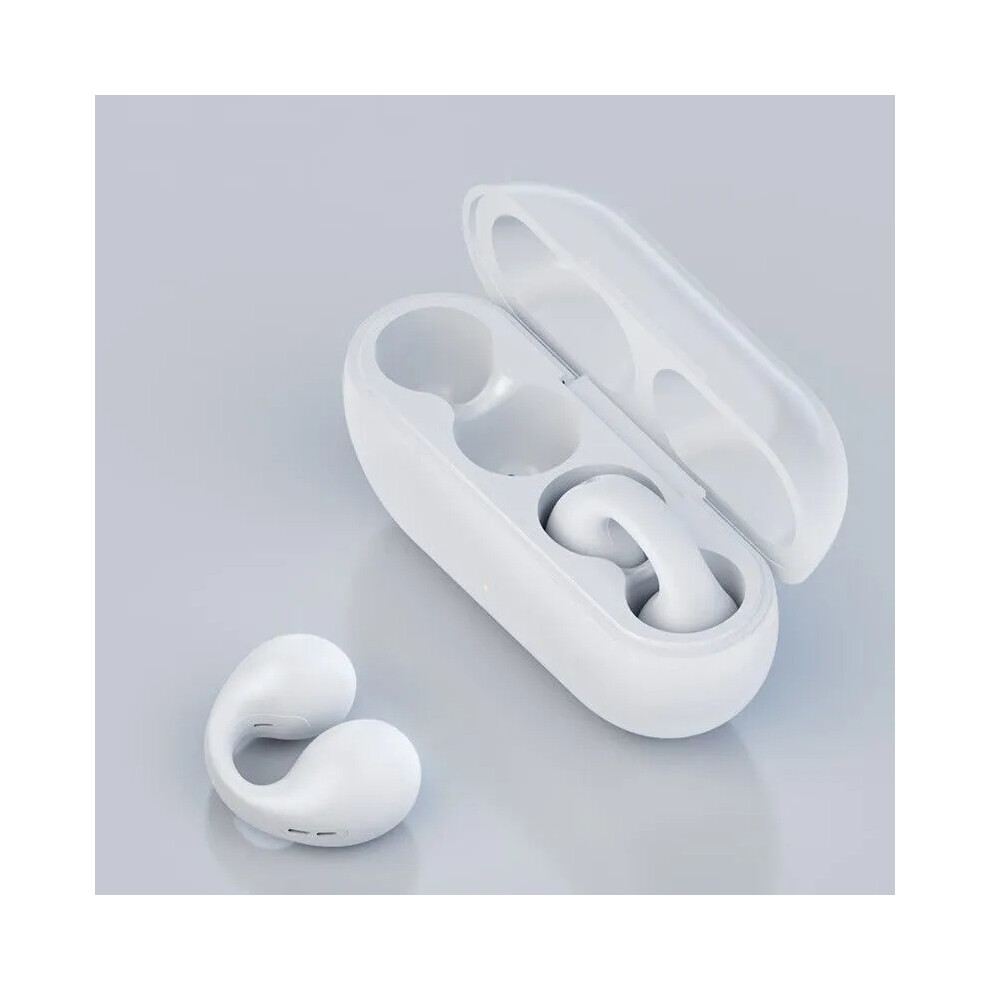 Wireless Earbuds Bluetooth 5.3 Sports Earphones Built-In Mic With Ear Hooks, 36H Playtime Charging Case Ip7 Waterproof Fitness Ear Buds(White) White 7386060708883
