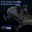 PS5 Edge Controller Cover,PS5 Controller Skin for PlayStation 5 Wireless Edge Controller with 4PCS Thumb Grip Caps+L2 R2 Trigger Extender 3