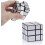 Toys Mirror Cube 3x3 Speed Cube 3x3x3 Mirror Blocks Shaped Puzzle Silver Version 9