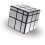 Toys Mirror Cube 3x3 Speed Cube 3x3x3 Mirror Blocks Shaped Puzzle Silver Version 2