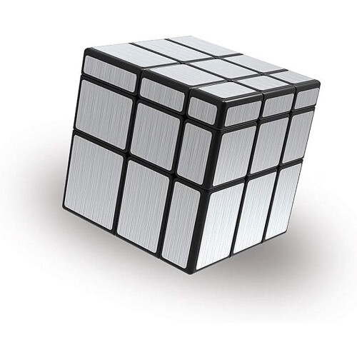 Toys Mirror Cube 3x3 Speed Cube 3x3x3 Mirror Blocks Shaped Puzzle Silver Version 1