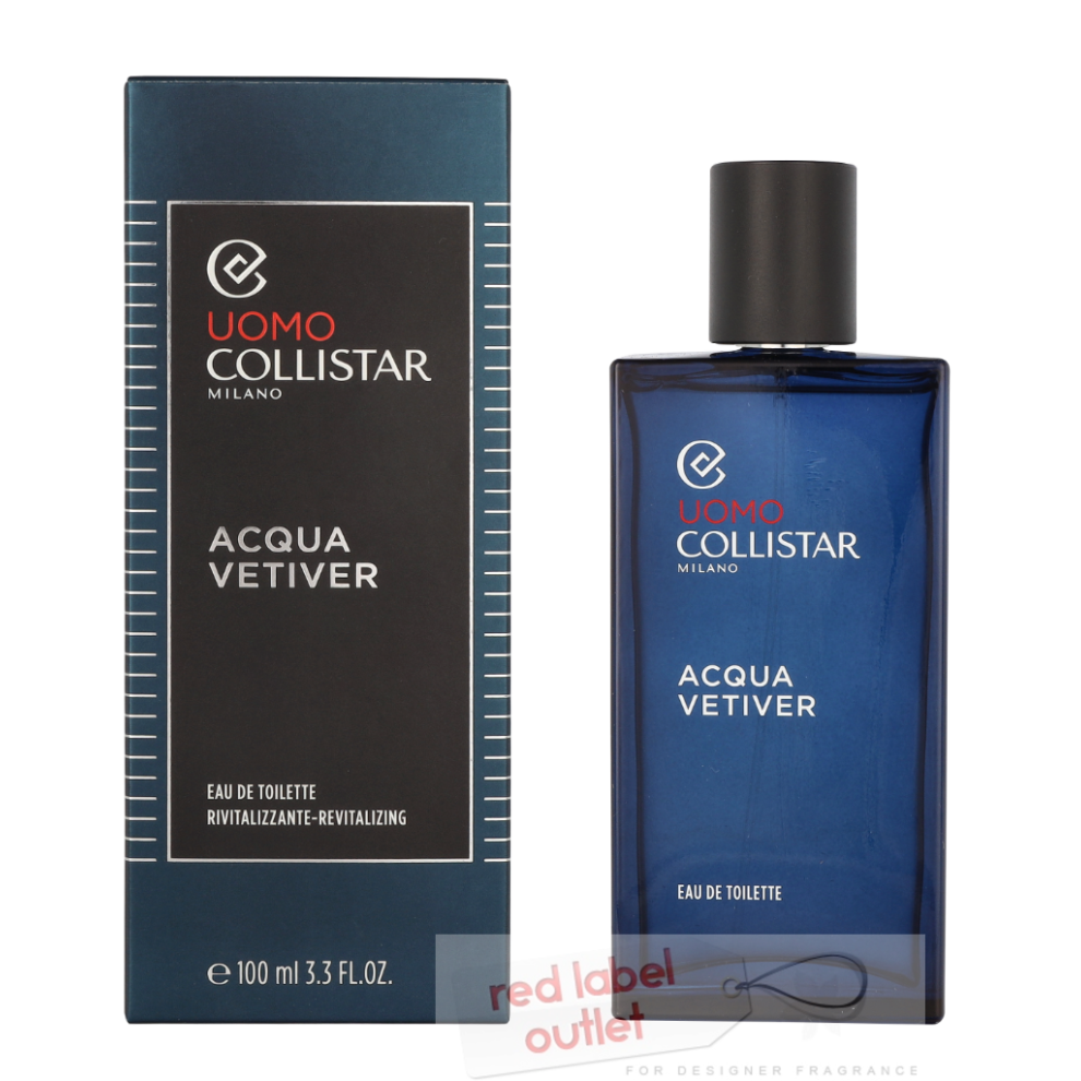 Collistar Uomo Acqua Vetiver Eau De Toilette For Men Signature 100 Ml - Image 3