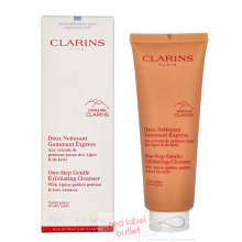 Clarins One-Step Gentle Exfoliating Cleanser | 3-in-1 reiniger, make-upremover en exfoliant | Versterkt de uitstraling | Exfoli?rende parels op p