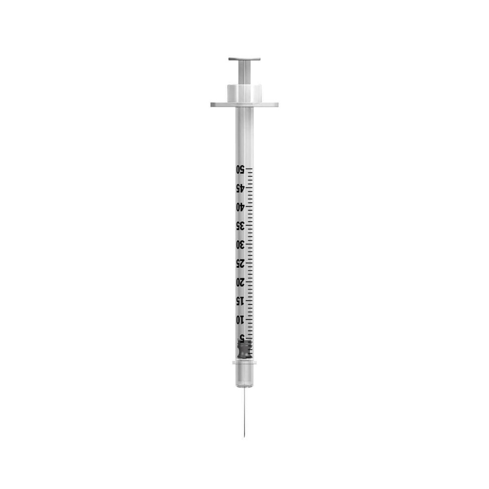 (20) 0.5ml 29G 12.7mm BD Microfine Syringe and Needle u100 (individually wrapped)