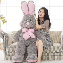 2024 100cm American Big Rabbit Plush Doll Soft Appease Toys for Valentine's Day Gifts