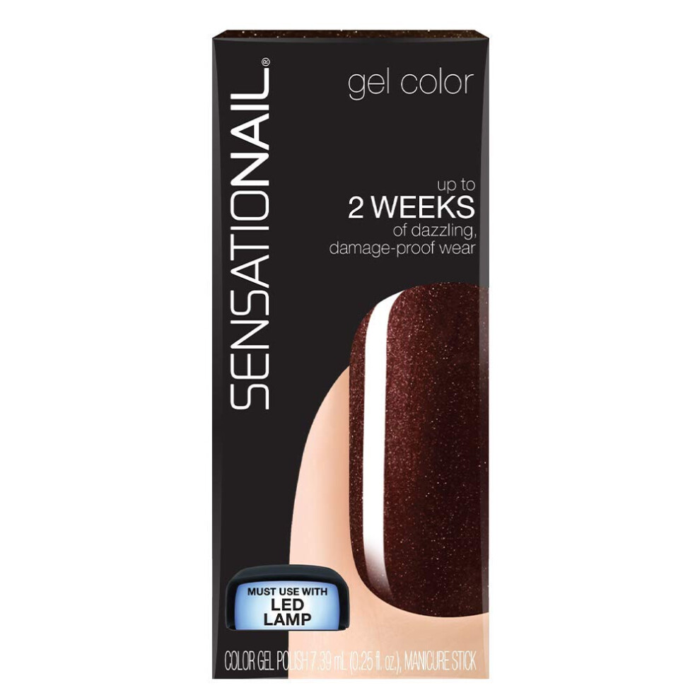 Sensationail 739Ml Original Nail Polish Gel Espresso Bean