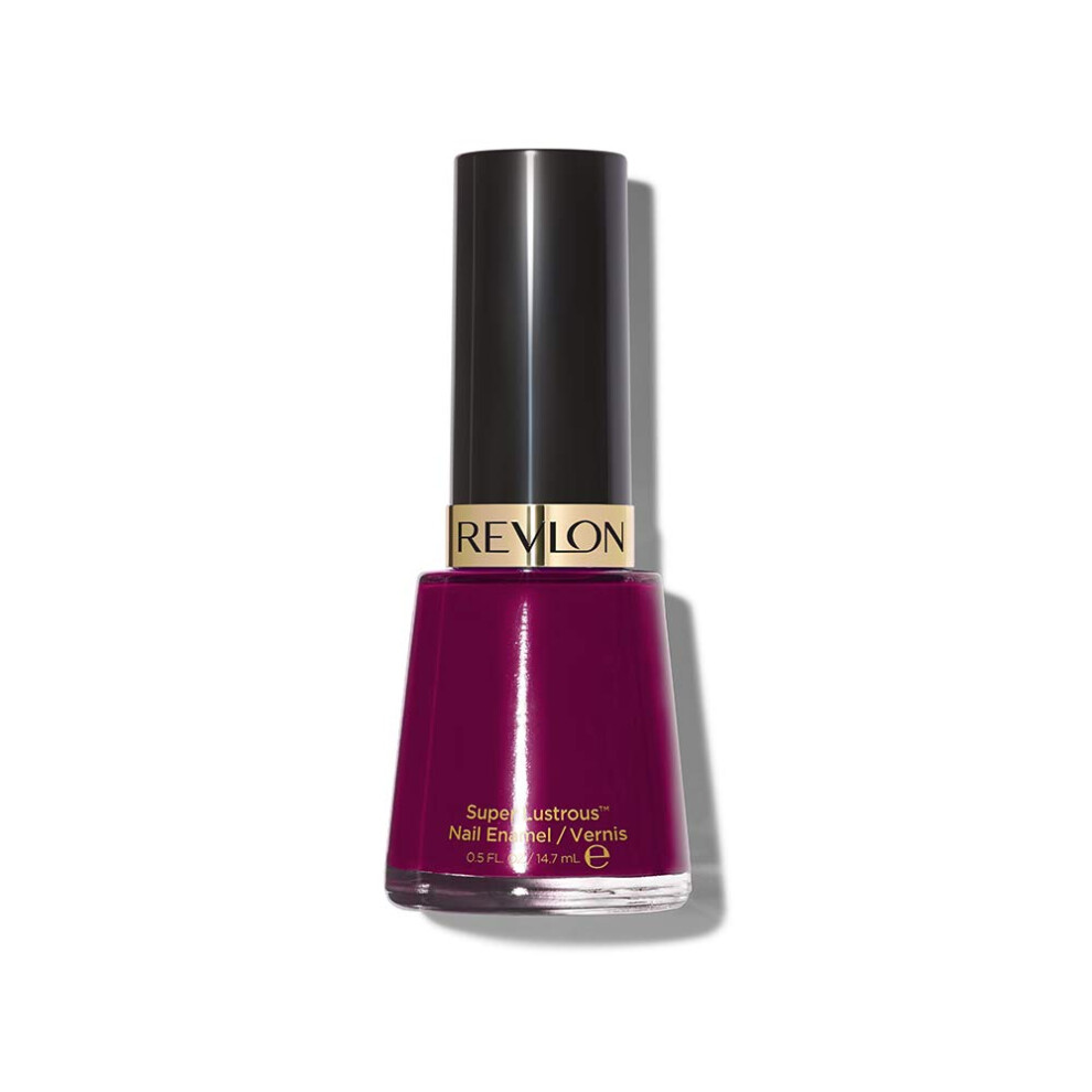 Revlon Nail Enamel  Chip Resistant Nail Polish  Glossy Shine Finish  in PlumBerry  274 Passionate  05 oz