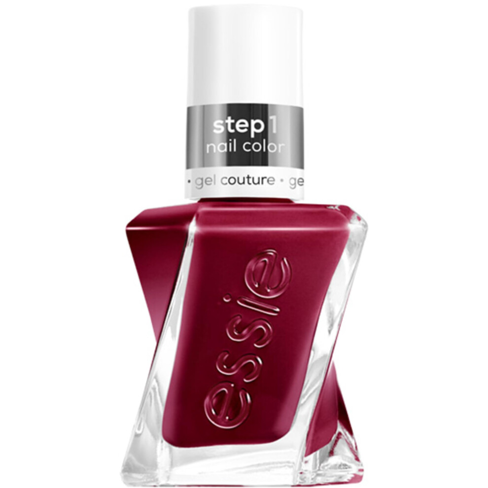 essie Gel Couture 2Step Longwear Nail Polish  GalaVanting  Deep Red Nail Polish  046 fl oz