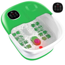 Medical King Fußbad mit Wärme, Massage und Düsen, inkl. Fernbedienung, Massage-Pumice Stein