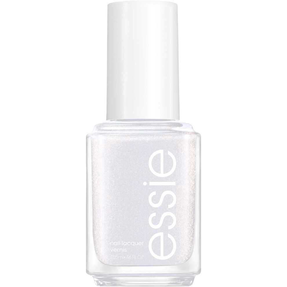 essie Nail Polish  Limited Edition Winter Trend 2020 Collection  White Nail Color With A Shimmer Finish  Twinkle In Time  046 f